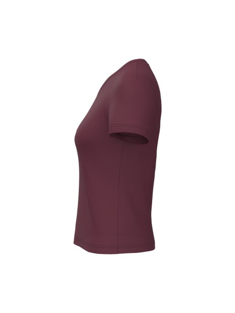 KARIBAN T-shirt col V manches courtes femme /api/colors/3f4410b9-f80f-412a-9aa8-9260cc84003d personnalisable