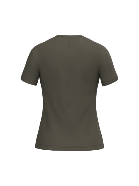 KARIBAN T-shirt col V manches courtes femme /api/colors/7d4189a1-61a3-430b-83e5-a3a6fe159806 personnalisable