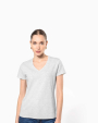 T-Shirts personnalisable Kariban T-shirt col V manches courtes femme