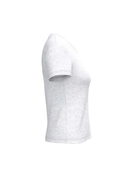 KARIBAN T-shirt col V manches courtes femme /api/colors/4a891c91-7426-40ec-9f86-8674f2899954 personnalisable