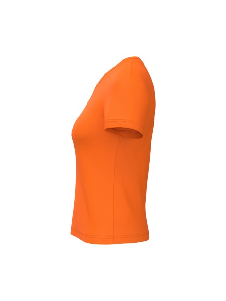 KARIBAN T-shirt col V manches courtes femme /api/colors/d51260d5-b263-4200-988d-ee19f414959e personnalisable