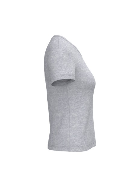 KARIBAN T-shirt col V manches courtes femme /api/colors/a37ac46b-201c-43db-9085-8f3a99c04b1c personnalisable