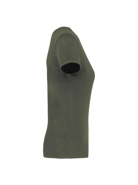 KARIBAN T-shirt col V manches courtes femme /api/colors/348793eb-28eb-4f76-a178-c9d729b20ff5 personnalisable