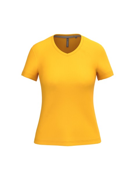 KARIBAN T-shirt col V manches courtes femme /api/colors/ea0c172c-722e-46fc-acb7-2617a4097874 personnalisable