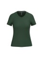 KARIBAN T-shirt col V manches courtes femme /api/colors/04ff5422-733a-4283-80b4-be8cd0eba314 personnalisable