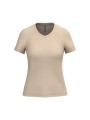 KARIBAN T-shirt col V manches courtes femme /api/colors/1d539d1a-76f0-4132-93c4-8034fe18b1e9 personnalisable