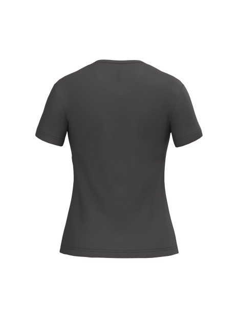 KARIBAN T-shirt col V manches courtes femme /api/colors/3664e9be-231a-44a8-bacd-707b001b474c personnalisable