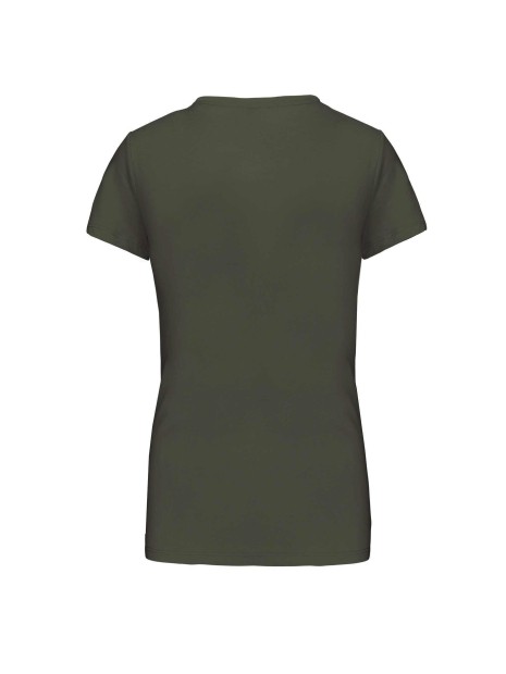 KARIBAN T-shirt col V manches courtes femme /api/colors/348793eb-28eb-4f76-a178-c9d729b20ff5 personnalisable