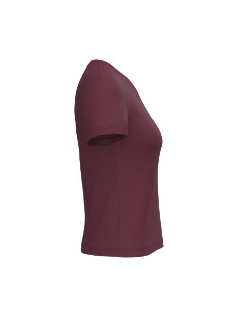 KARIBAN T-shirt col V manches courtes femme /api/colors/3f4410b9-f80f-412a-9aa8-9260cc84003d personnalisable