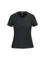 KARIBAN T-shirt col V manches courtes femme /api/colors/b9fdad4a-5e94-45cb-8c03-c08b349b28c3 personnalisable