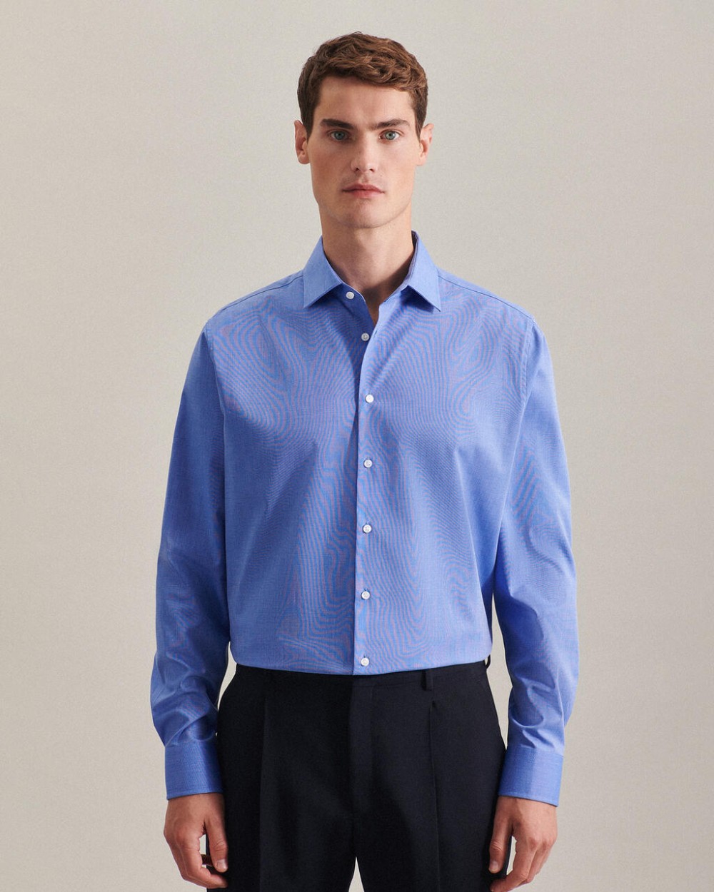 Hemden SEIDENSTICKER Seidensticker Shaped Fit 1/1 Business Kent voor bedrukking &amp; borduring