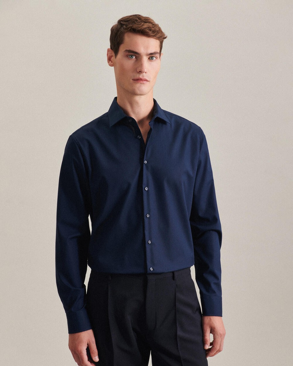 Hemden SEIDENSTICKER Seidensticker Shaped Fit 1/1 Business Kent voor bedrukking &amp; borduring