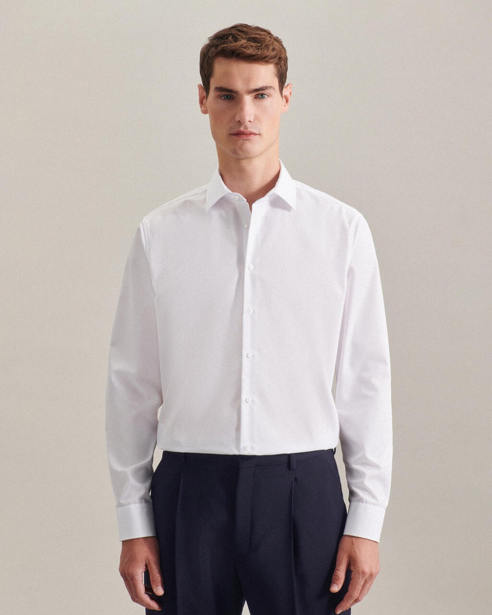 SEIDENSTICKER Seidensticker Shaped Fit 1/1 Business Kent Hemden personalisierbar