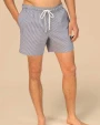 SPASSO Umweltfreundliche gestreifte Badeshorts für Herren Bermudas & Shorts personalisierbar