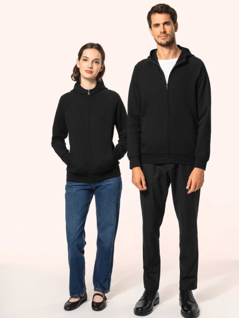 Sweat-shirts à personnaliser KARIBAN Veste zippée à capuche femme 