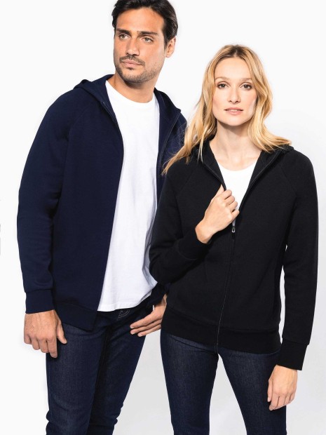 Sweat-shirts à personnaliser KARIBAN Veste zippée à capuche femme 