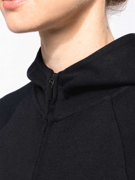 Sweat-shirts à personnaliser KARIBAN Veste zippée à capuche femme 