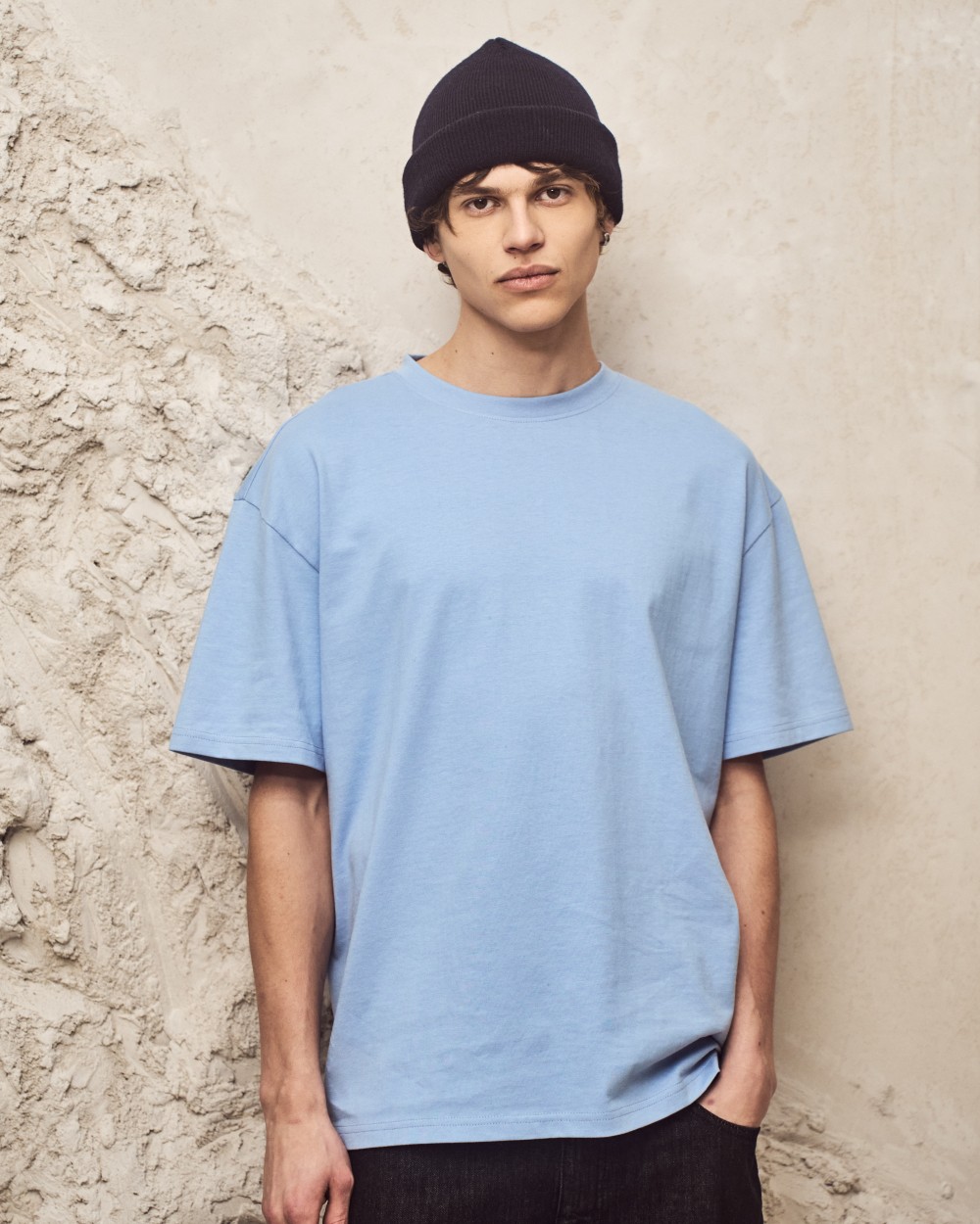 T-shirts NEW MORNING STUDIOS OVERSIZED JERSEY TEE voor bedrukking &amp; borduring