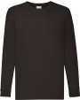 T-Shirts personnalisable FOL T-shirt enfant manches longues Valueweight (61-007-0)