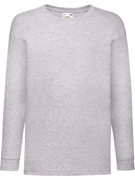 FOL T-shirt enfant manches longues Valueweight (61-007-0) /api/colors/84f38f7b-2e6d-4d5d-89e0-ae5a7c9d4eb9 personnalisable