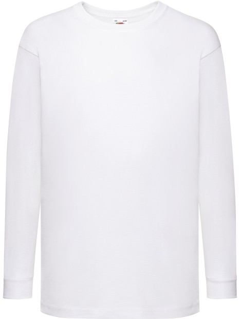 FOL T-shirt enfant manches longues Valueweight (61-007-0) /api/colors/7a92cd2d-10d2-40b4-928b-296bb7487506 personnalisable