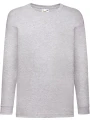 FOL T-shirt enfant manches longues Valueweight (61-007-0) /api/colors/84f38f7b-2e6d-4d5d-89e0-ae5a7c9d4eb9 personnalisable