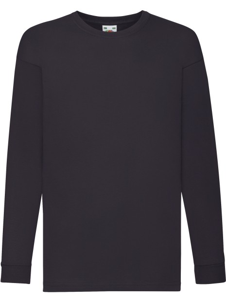 FOL T-shirt enfant manches longues Valueweight (61-007-0) /api/colors/058f028c-f565-4146-9cba-11f5b0ade7a7 personnalisable