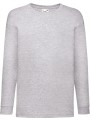 FOL T-shirt enfant manches longues Valueweight (61-007-0) /api/colors/84f38f7b-2e6d-4d5d-89e0-ae5a7c9d4eb9 personnalisable