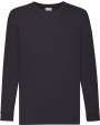 T-Shirts personnalisable FOL T-shirt enfant manches longues Valueweight (61-007-0)