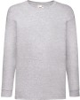 T-shirts FOL Kids Valueweight Lange mouwen (61-007-0) voor bedrukking &amp; borduring