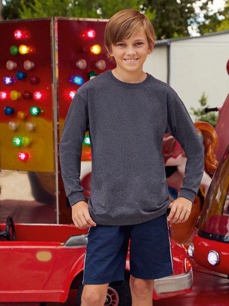 T-Shirts à personnaliser FOL T-shirt enfant manches longues Valueweight (61-007-0) 