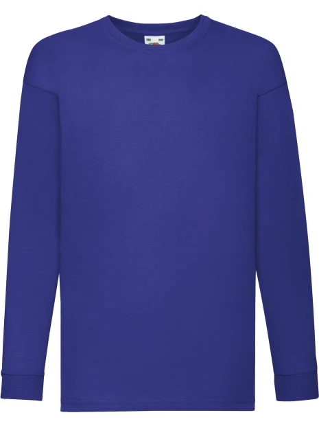 FOL T-shirt enfant manches longues Valueweight (61-007-0) /api/colors/901c4f78-1e07-41ac-b485-27abb23ecf03 personnalisable