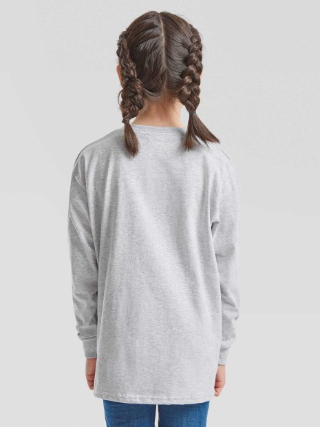 T-Shirts à personnaliser FOL T-shirt enfant manches longues Valueweight (61-007-0) 