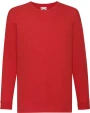 T-Shirts personnalisable FOL T-shirt enfant manches longues Valueweight (61-007-0)