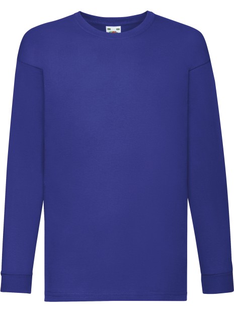 FOL T-shirt enfant manches longues Valueweight (61-007-0) /api/colors/901c4f78-1e07-41ac-b485-27abb23ecf03 personnalisable