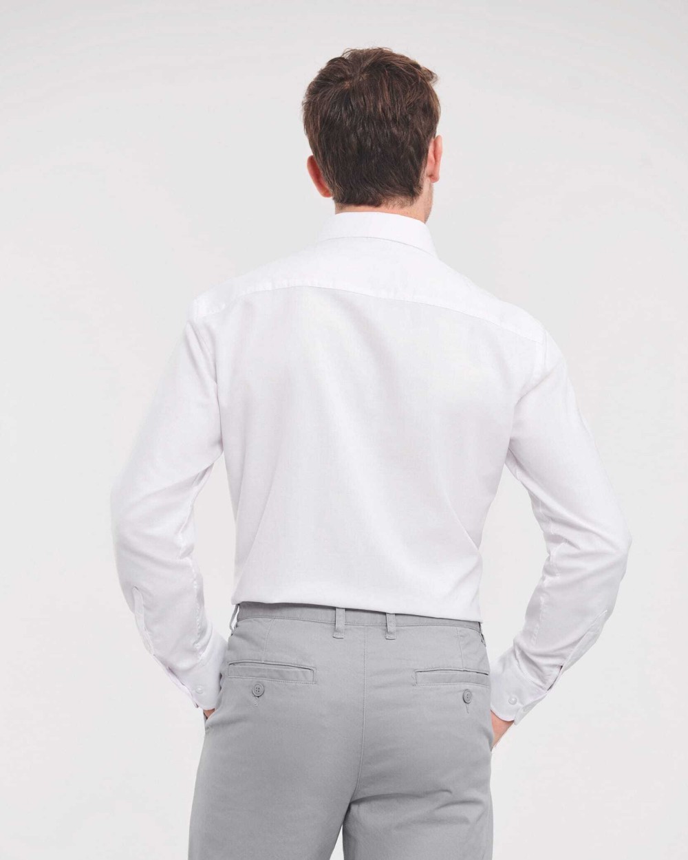 Chemises personnalisable RUSSELL Chemise homme Oxford manches longues