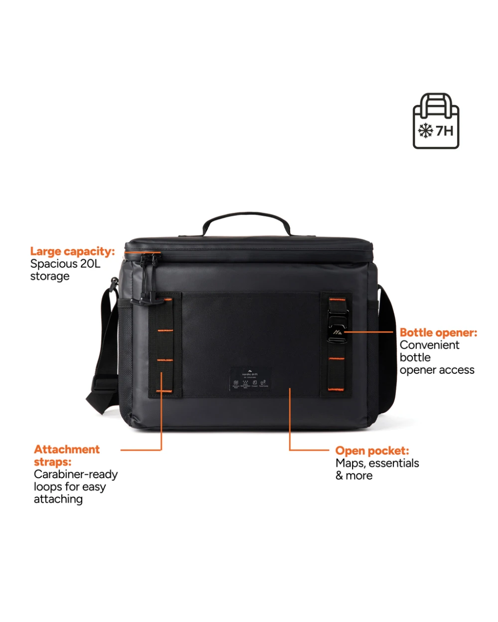 Sacs & Bagagerie personnalisable NORDIC DRIFT Sac isotherme 20L déperlant Nordic Drift Storm RCS