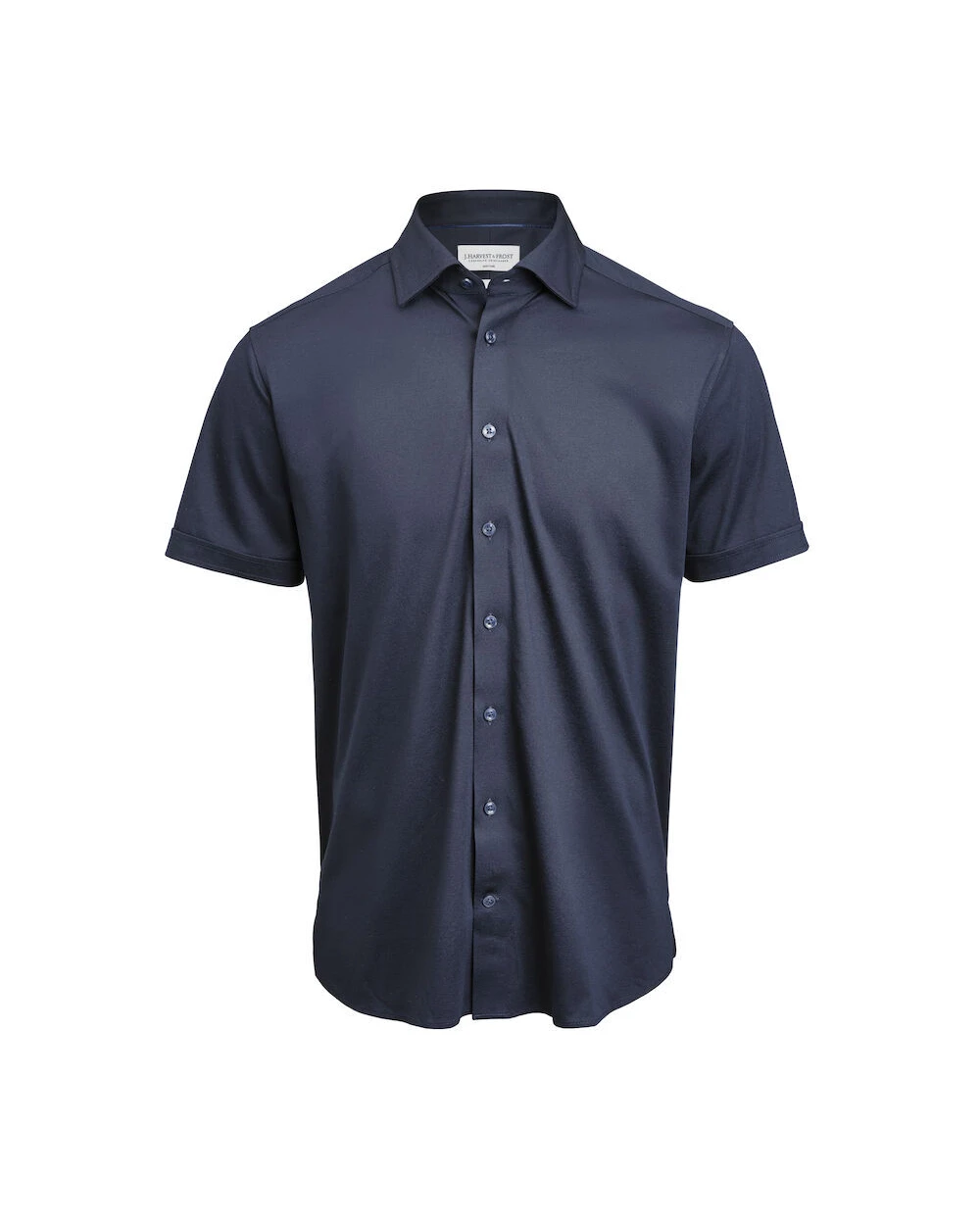 Chemises personnalisable J. HARVEST & FROST IB132 Interlock Knit S/S Chemise Slim Fit Hommes