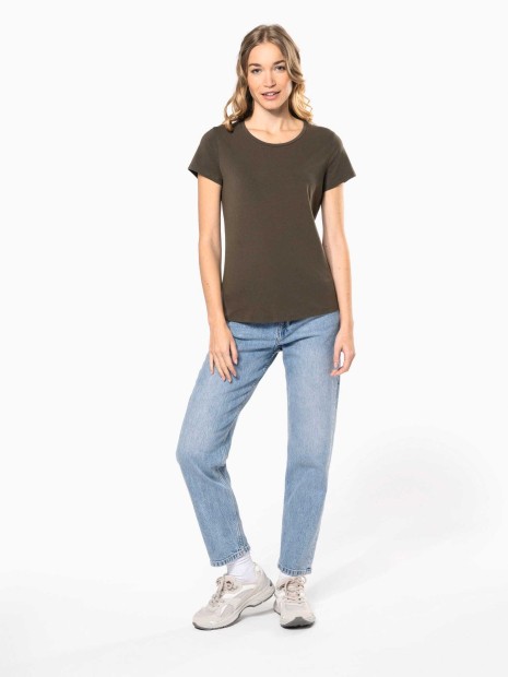 T-Shirts à personnaliser KARIBAN T-shirt col rond manches courtes femme 