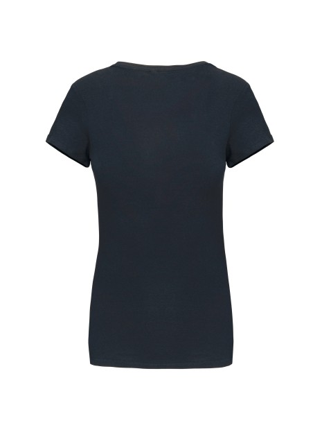 KARIBAN T-shirt col rond manches courtes femme /api/colors/b68891a9-1d28-4f7a-8deb-775c45027afd personnalisable