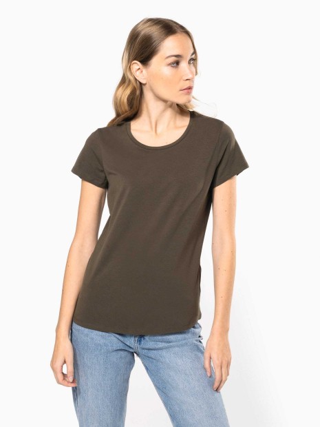 T-Shirts à personnaliser KARIBAN T-shirt col rond manches courtes femme 