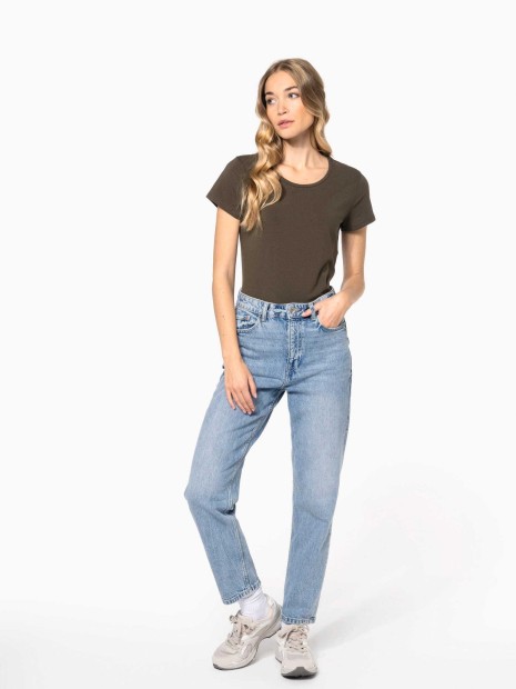 T-Shirts à personnaliser KARIBAN T-shirt col rond manches courtes femme 