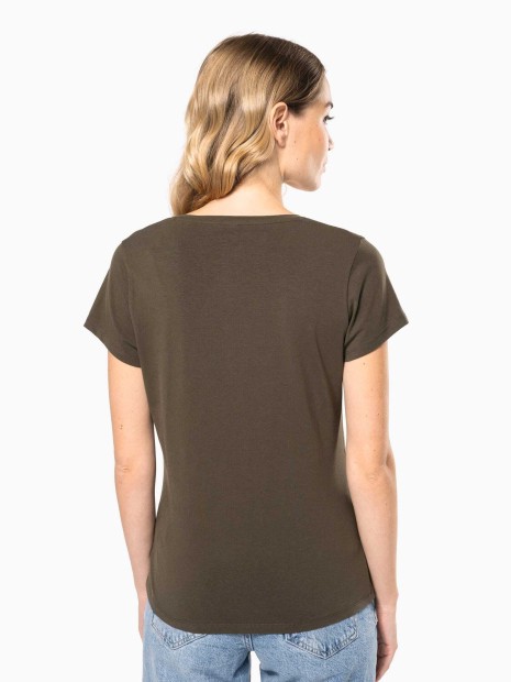 T-Shirts à personnaliser KARIBAN T-shirt col rond manches courtes femme 