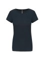 KARIBAN T-shirt col rond manches courtes femme /api/colors/b68891a9-1d28-4f7a-8deb-775c45027afd personnalisable