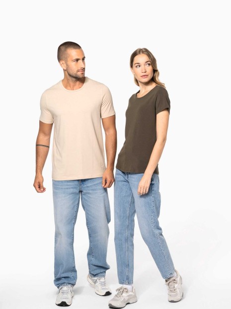 T-Shirts à personnaliser KARIBAN T-shirt col rond manches courtes femme 