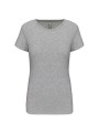 KARIBAN T-shirt col rond manches courtes femme /api/colors/b32e3fc9-6c21-4435-b3bf-594ccdf083c3 personnalisable
