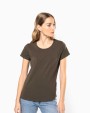 KARIBAN Kurzarm-Damen-T-Shirt mit Rundhalsausschnitt T-Shirts personalisierbar