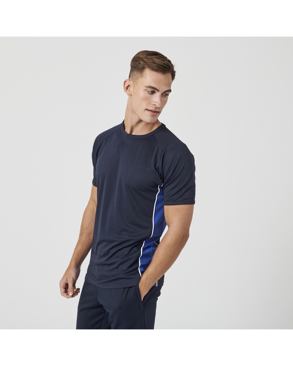 T-shirts FINDEN-HALES Performance Panel T-Shirt voor bedrukking &amp; borduring