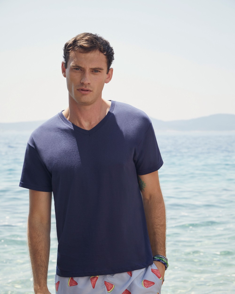 FOL ORIGINAL V NECK T T-Shirts personalisierbar