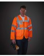 YOKO Hi - Vis jacket Warnwesten personalisierbar